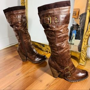 ALDO New distressed leather winter boots